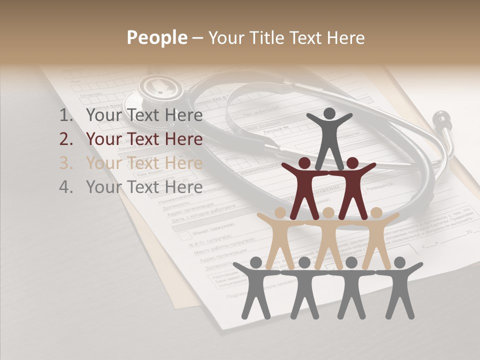 Concepts Healthcare Bill PowerPoint Template