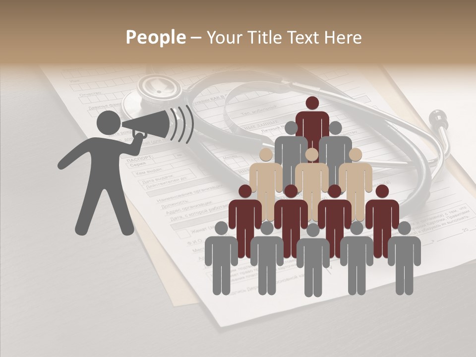 Concepts Healthcare Bill PowerPoint Template