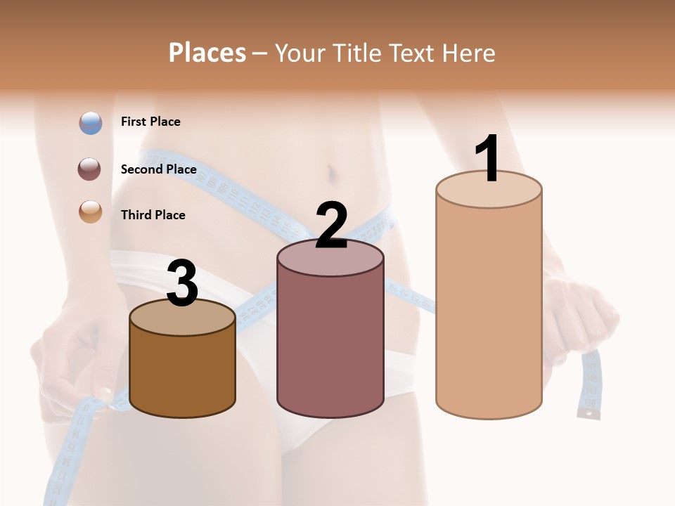 Woman Skin Stomach PowerPoint Template