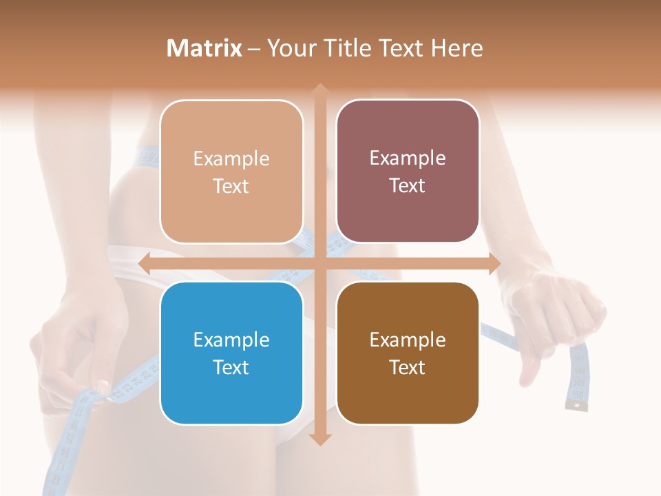Woman Skin Stomach PowerPoint Template