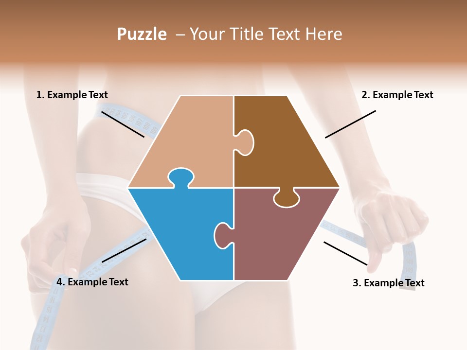 Woman Skin Stomach PowerPoint Template