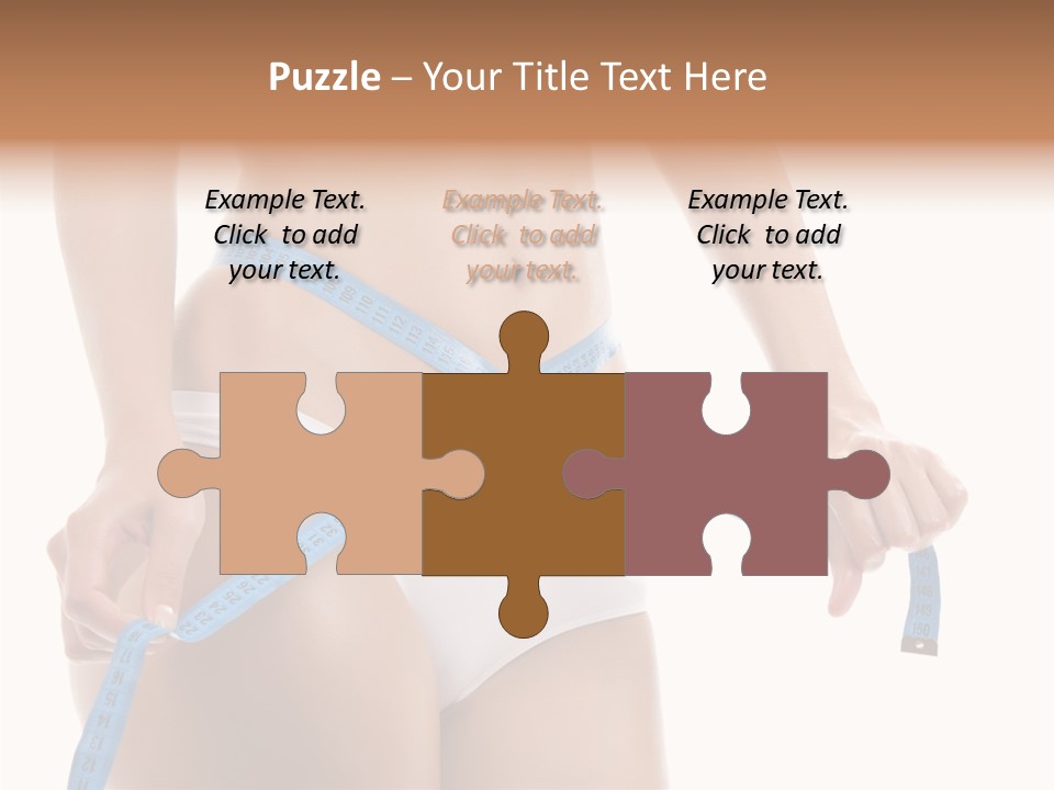 Woman Skin Stomach PowerPoint Template