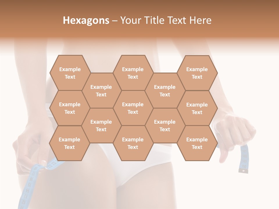 Woman Skin Stomach PowerPoint Template