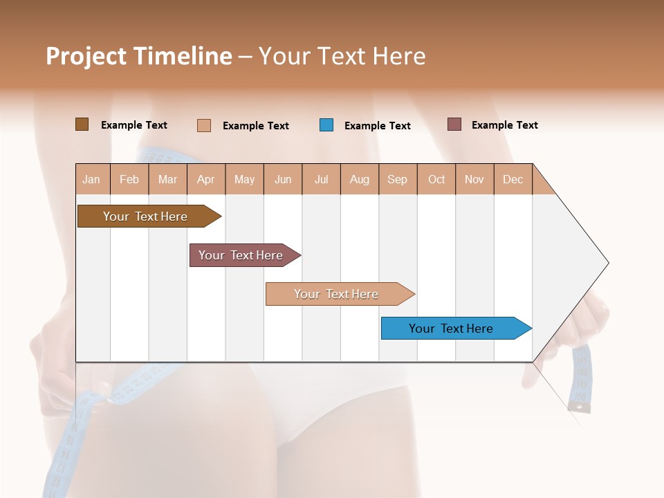 Woman Skin Stomach PowerPoint Template