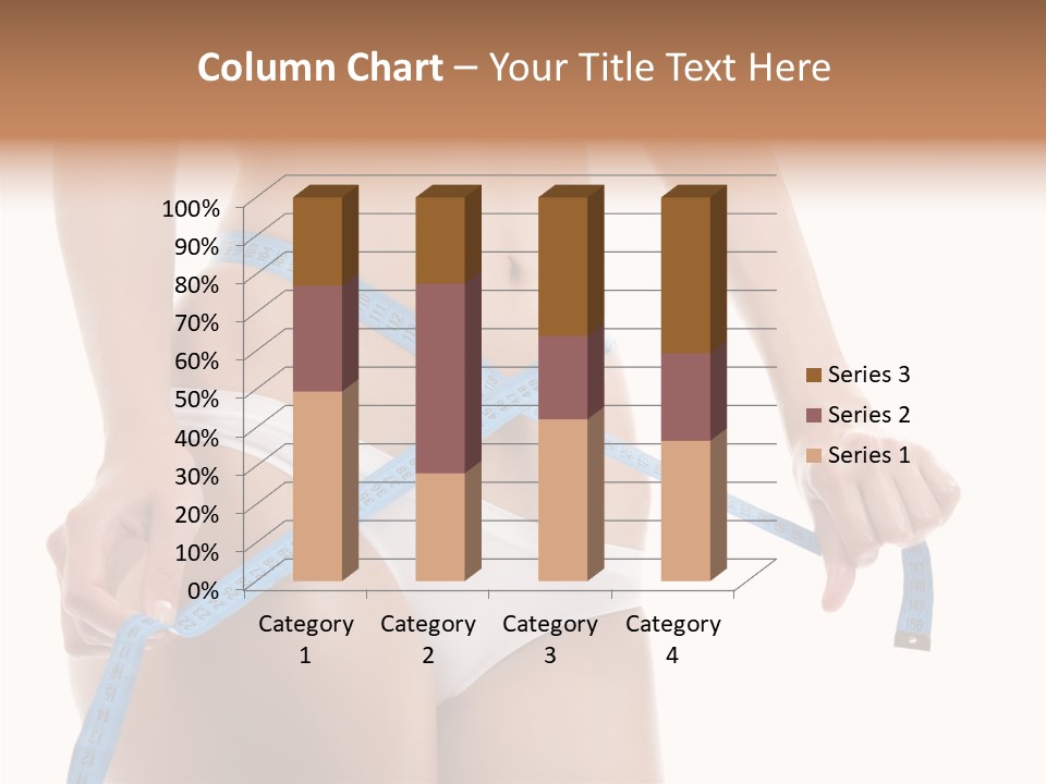 Woman Skin Stomach PowerPoint Template