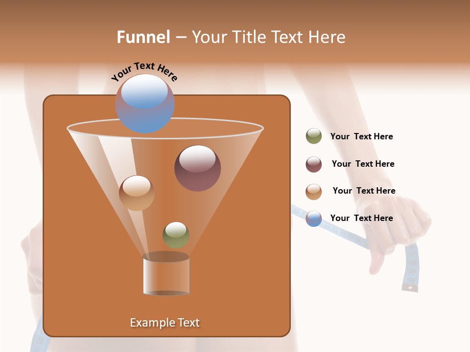 Woman Skin Stomach PowerPoint Template