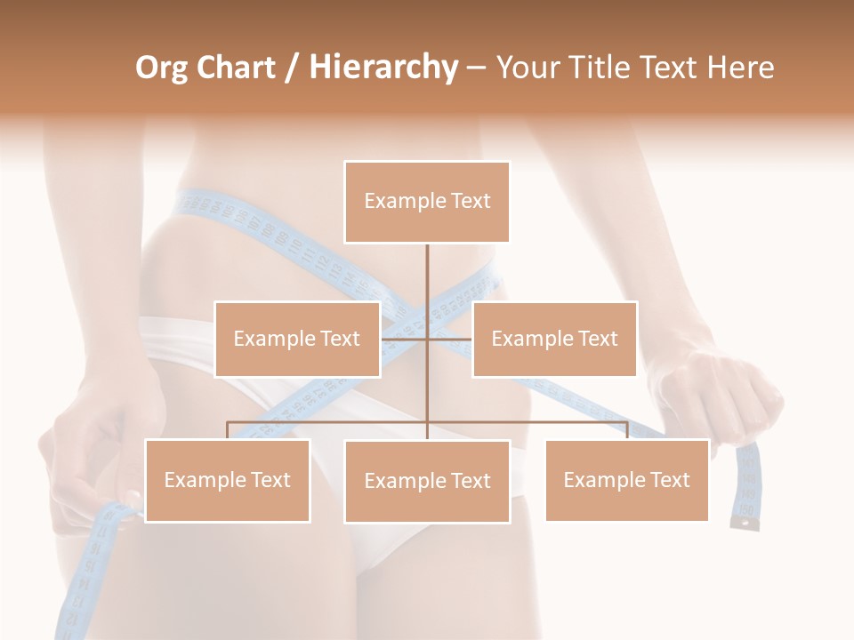 Woman Skin Stomach PowerPoint Template