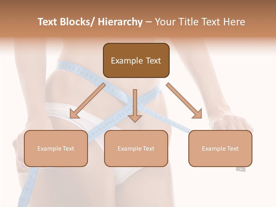 Woman Skin Stomach PowerPoint Template
