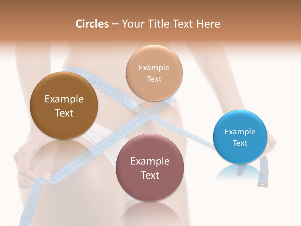 Woman Skin Stomach PowerPoint Template