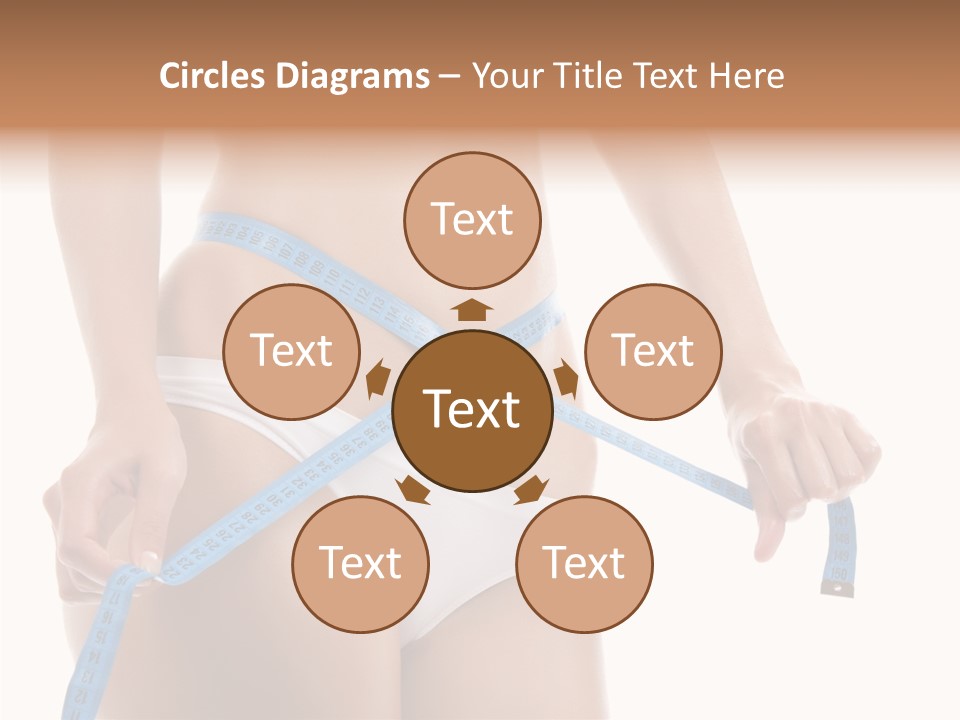 Woman Skin Stomach PowerPoint Template