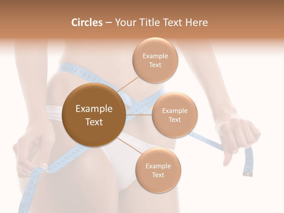 Woman Skin Stomach PowerPoint Template