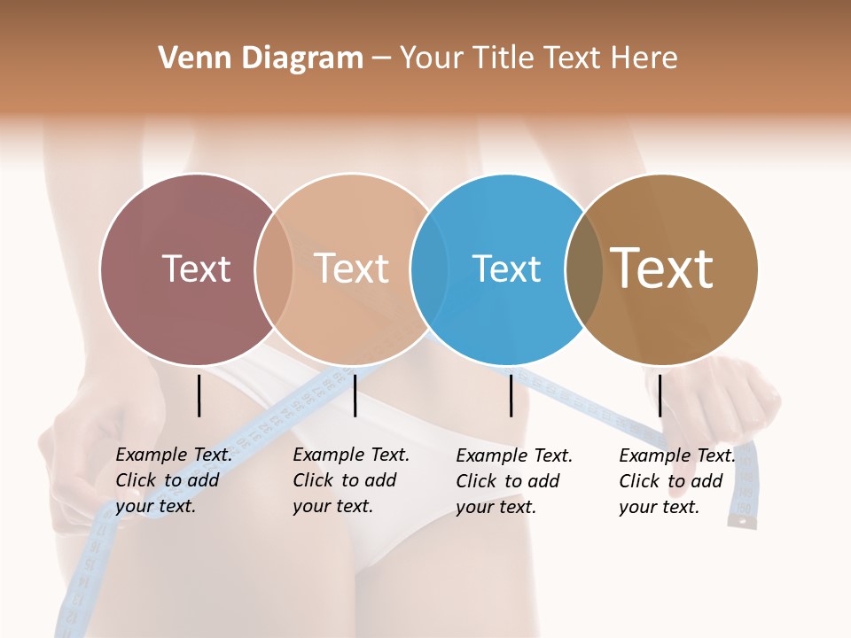 Woman Skin Stomach PowerPoint Template