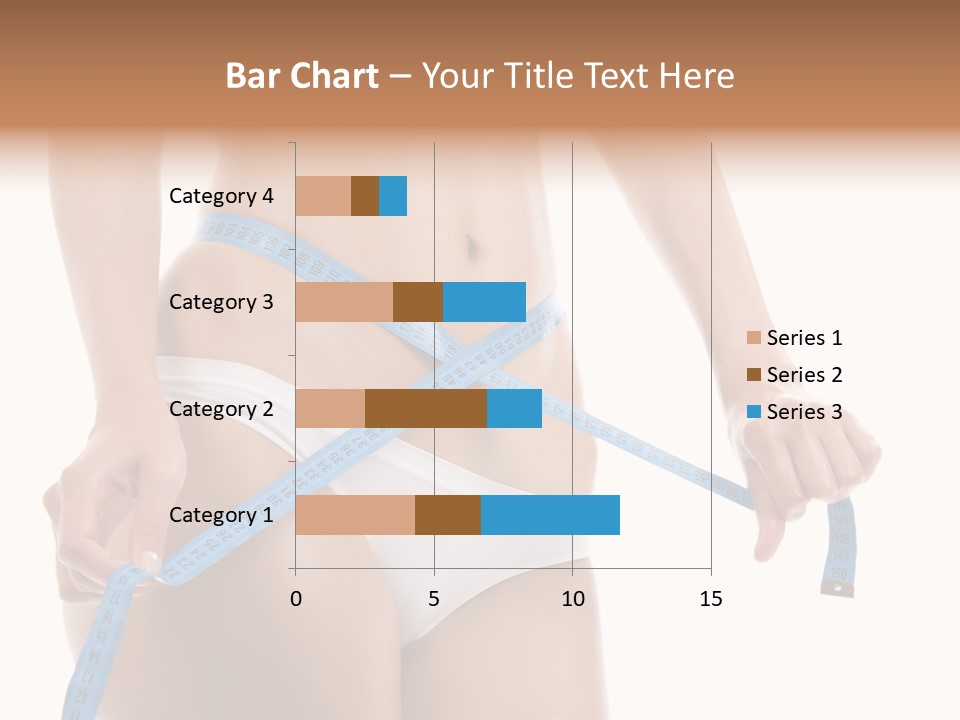Woman Skin Stomach PowerPoint Template