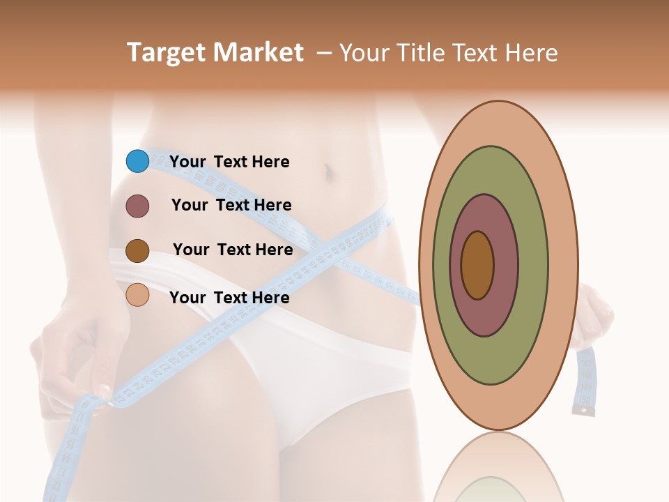 Woman Skin Stomach PowerPoint Template