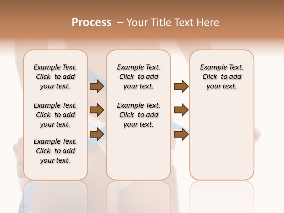 Woman Skin Stomach PowerPoint Template