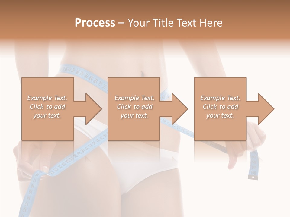 Woman Skin Stomach PowerPoint Template