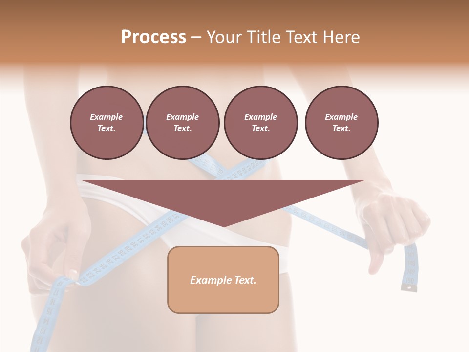 Woman Skin Stomach PowerPoint Template