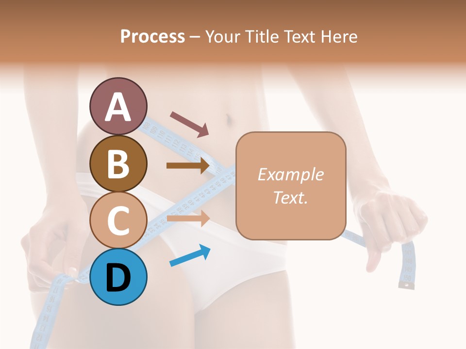 Woman Skin Stomach PowerPoint Template