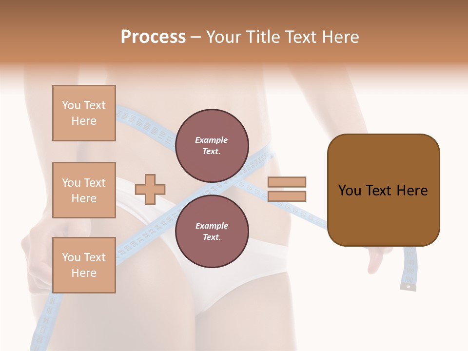 Woman Skin Stomach PowerPoint Template