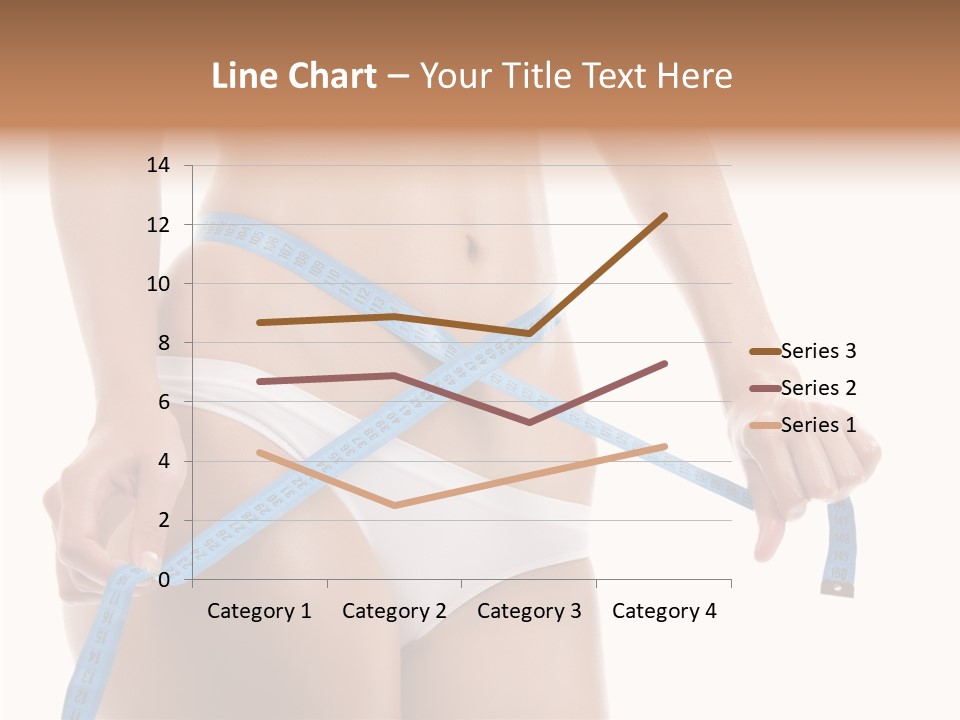 Woman Skin Stomach PowerPoint Template