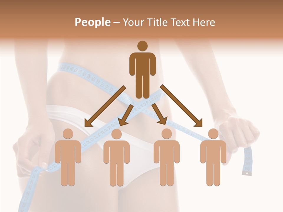 Woman Skin Stomach PowerPoint Template