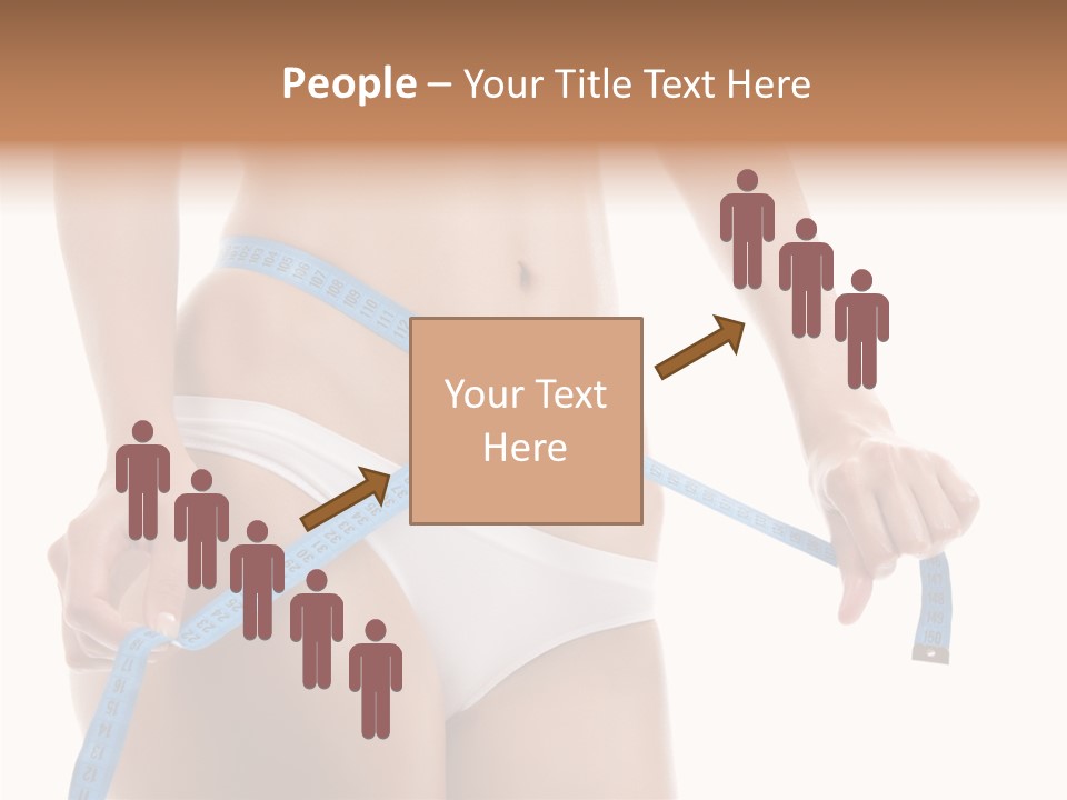 Woman Skin Stomach PowerPoint Template