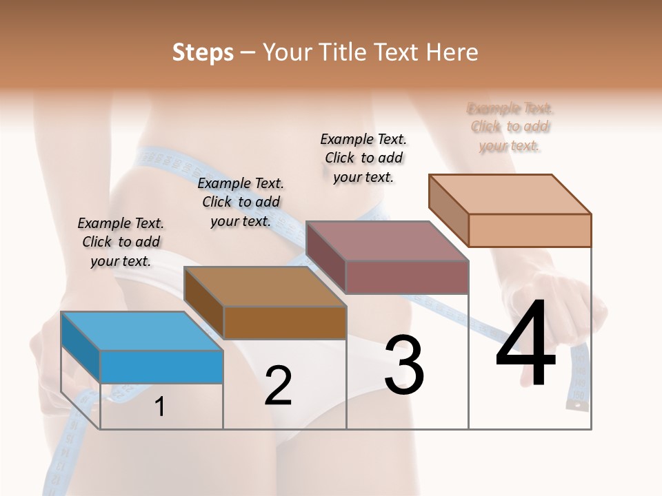Woman Skin Stomach PowerPoint Template