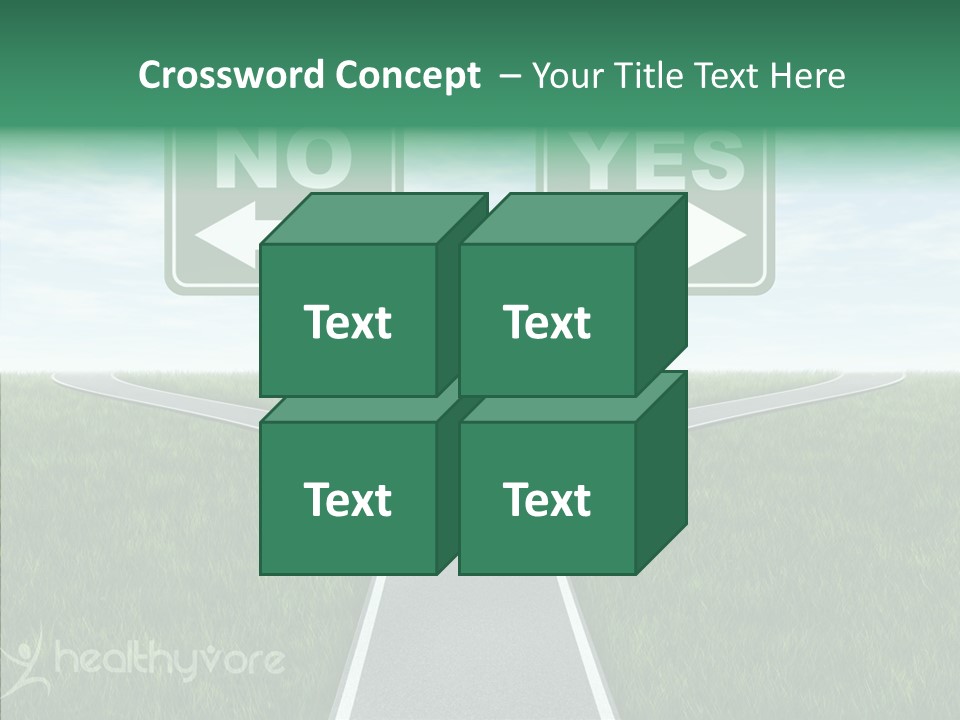 Business Choice Voting Verdict PowerPoint Template