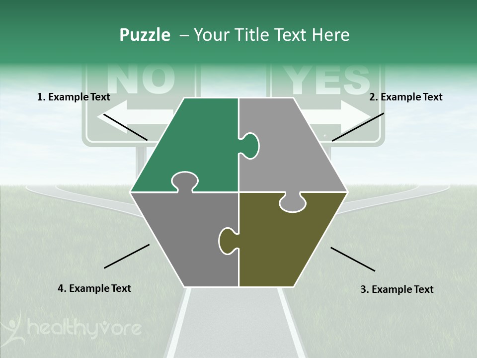 Business Choice Voting Verdict PowerPoint Template