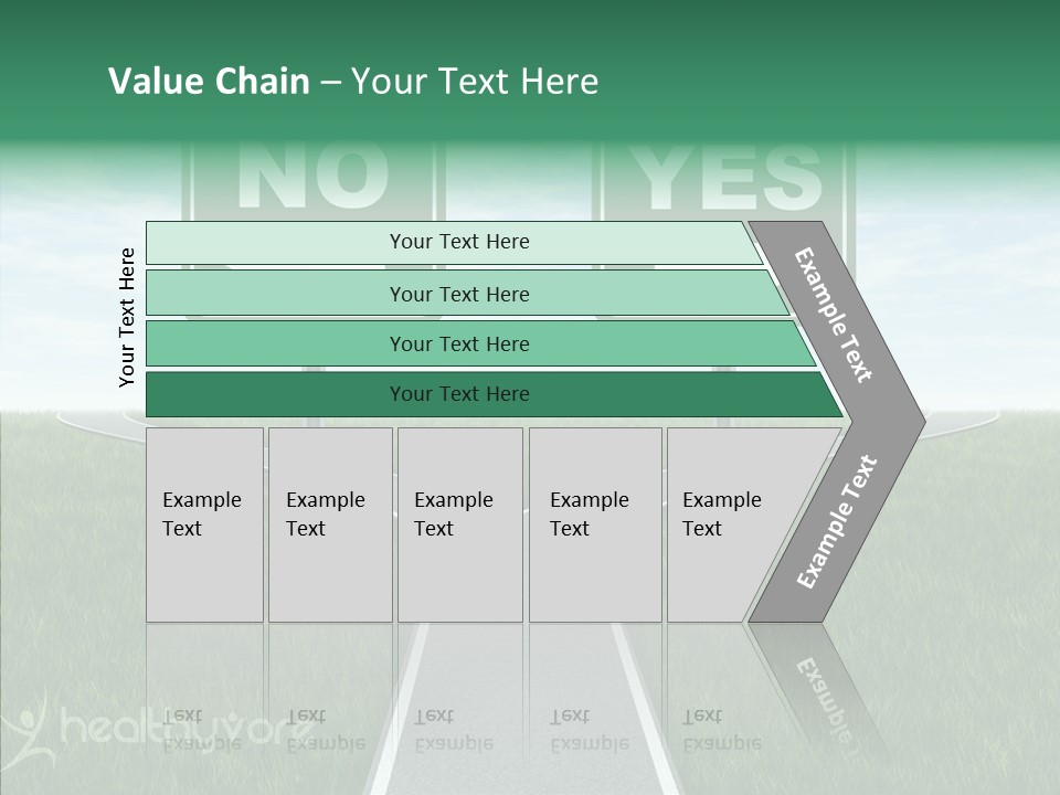 Business Choice Voting Verdict PowerPoint Template