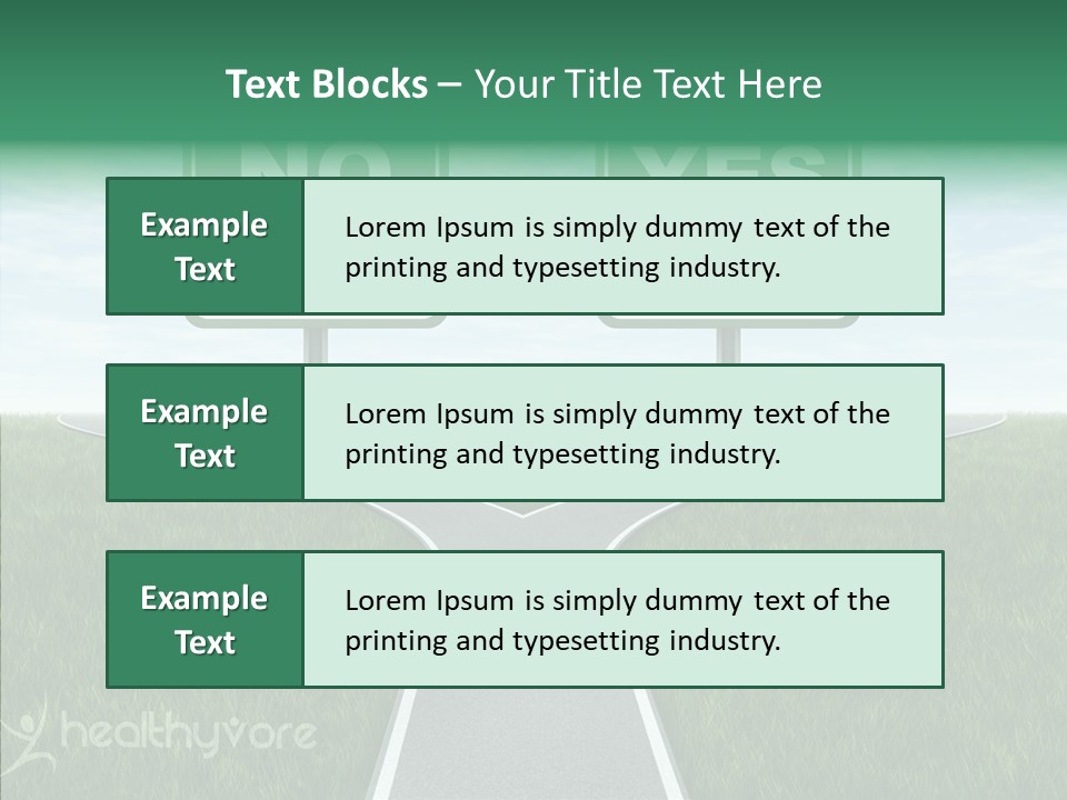 Business Choice Voting Verdict PowerPoint Template
