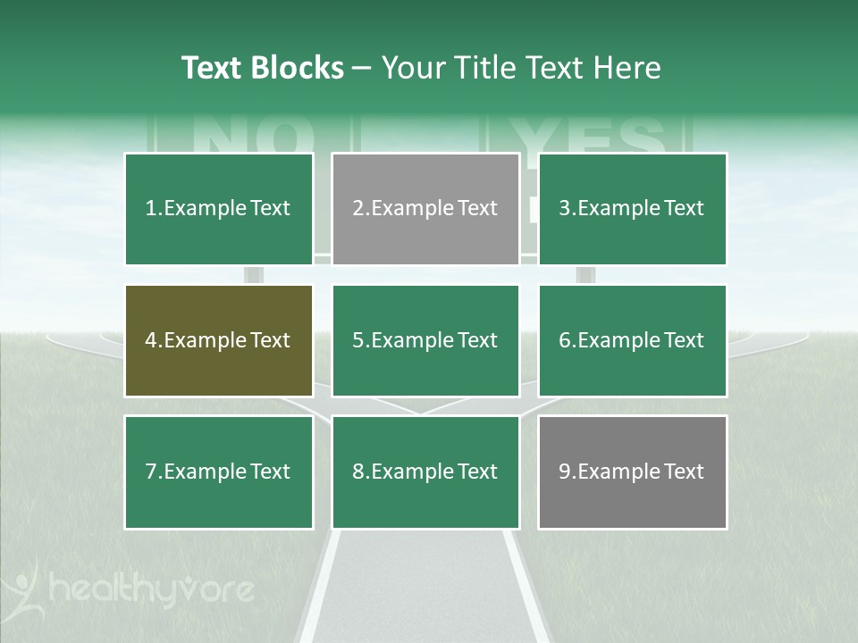 Business Choice Voting Verdict PowerPoint Template