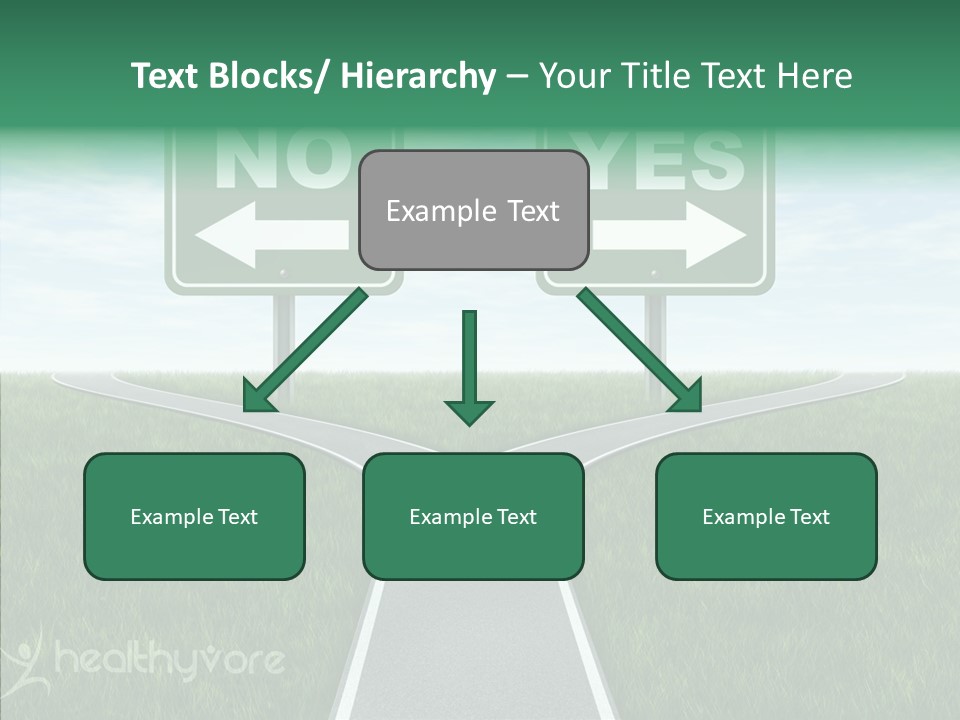 Business Choice Voting Verdict PowerPoint Template