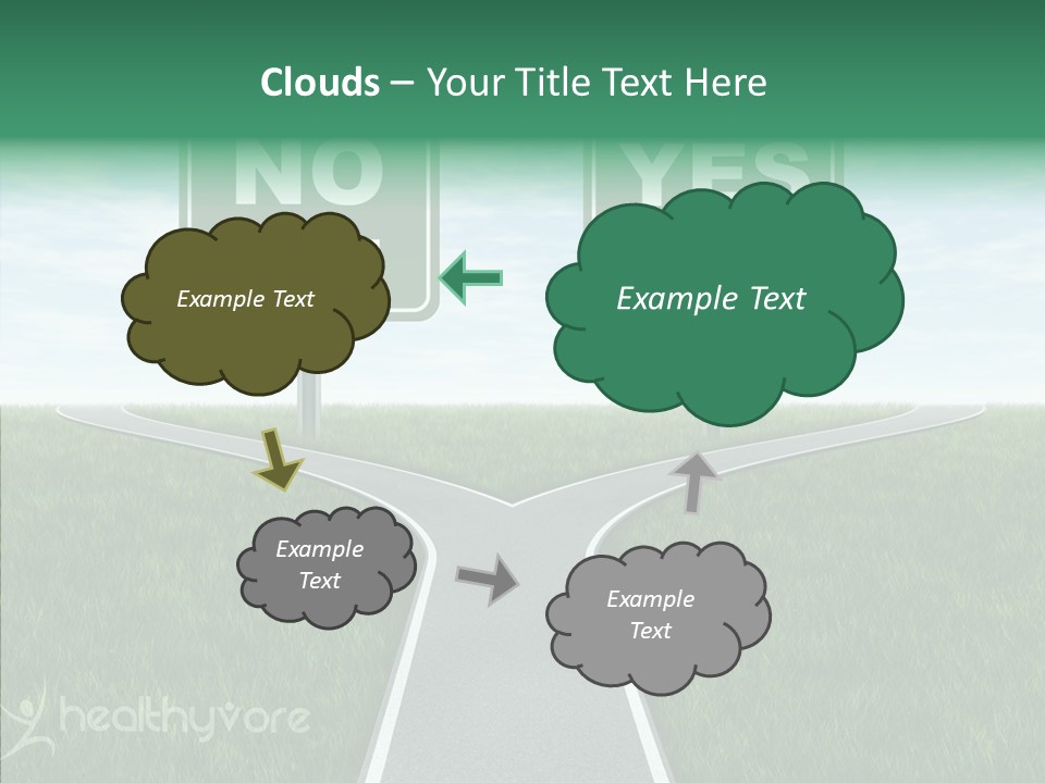 Business Choice Voting Verdict PowerPoint Template