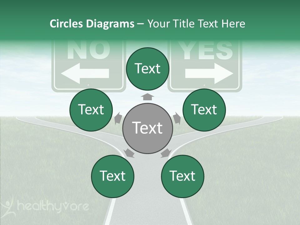Business Choice Voting Verdict PowerPoint Template