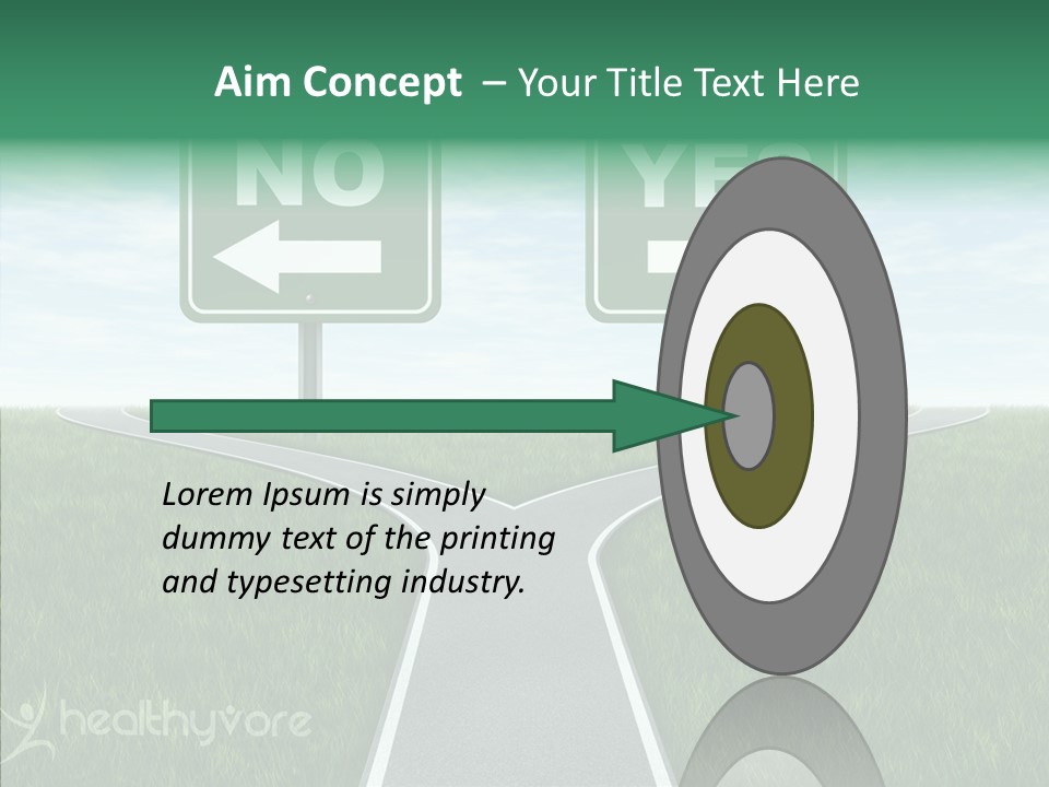 Business Choice Voting Verdict PowerPoint Template