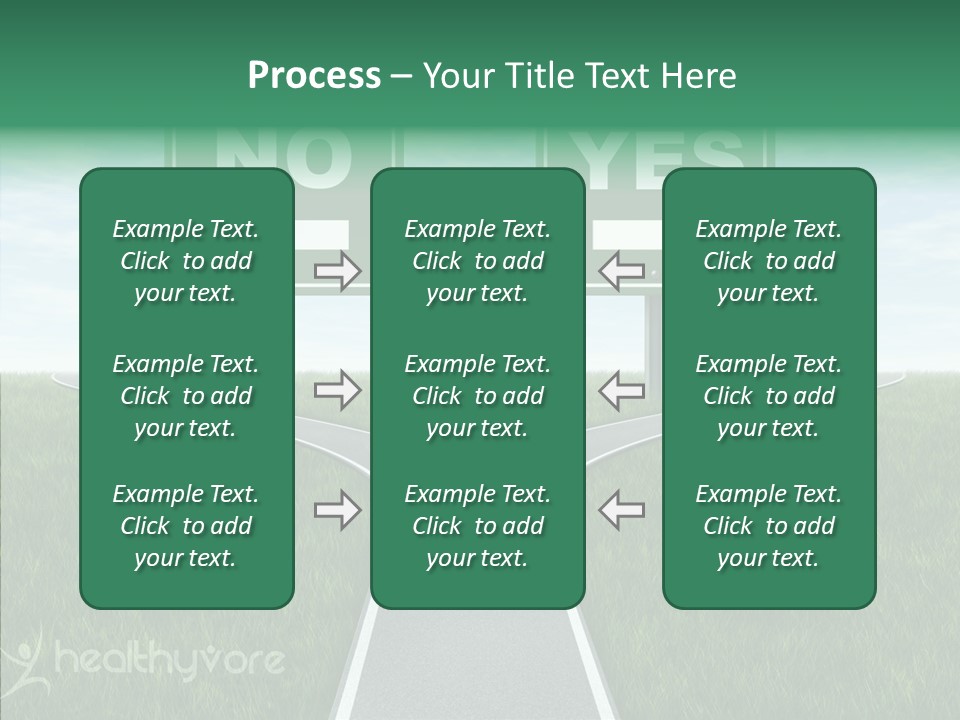 Business Choice Voting Verdict PowerPoint Template