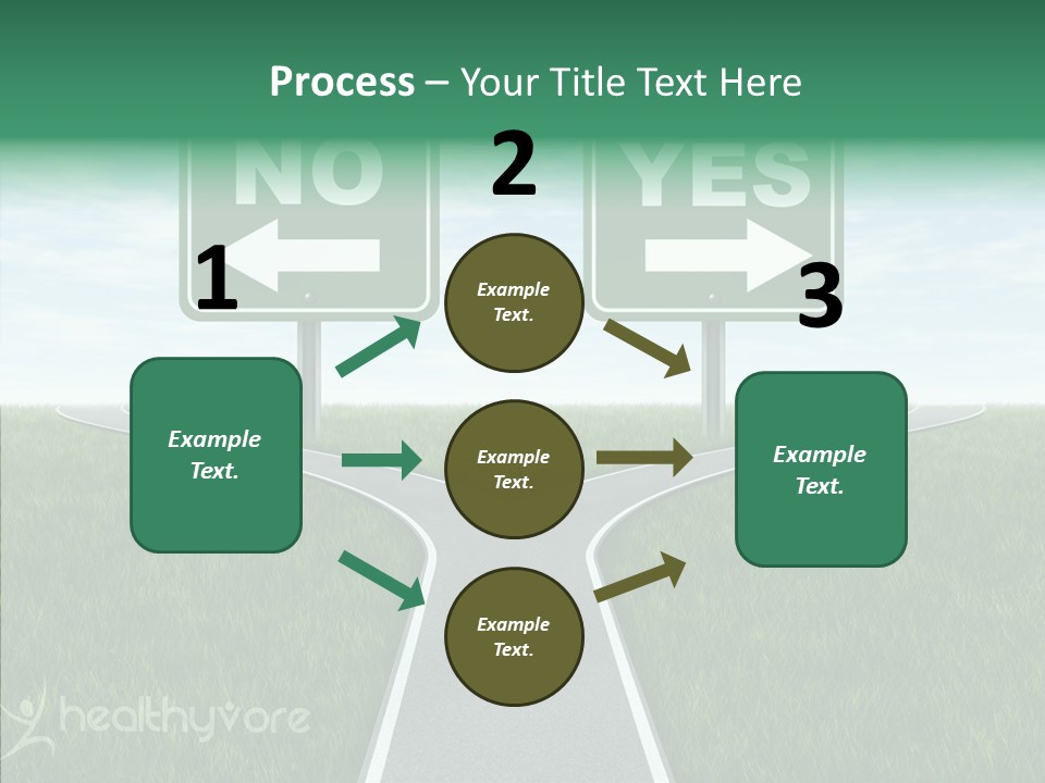 Business Choice Voting Verdict PowerPoint Template