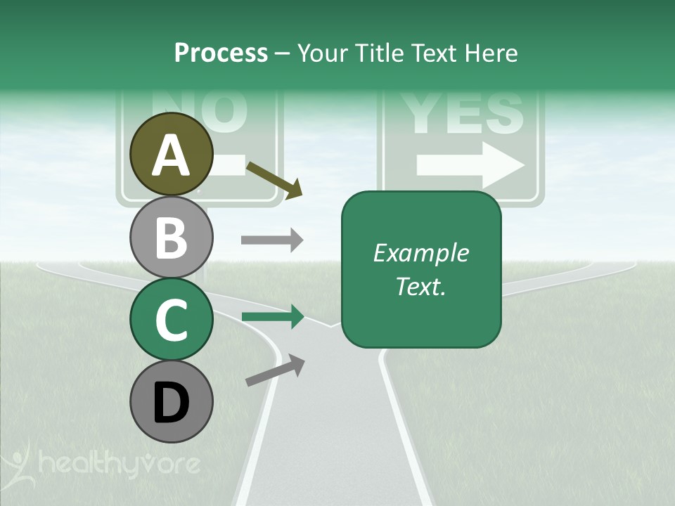 Business Choice Voting Verdict PowerPoint Template