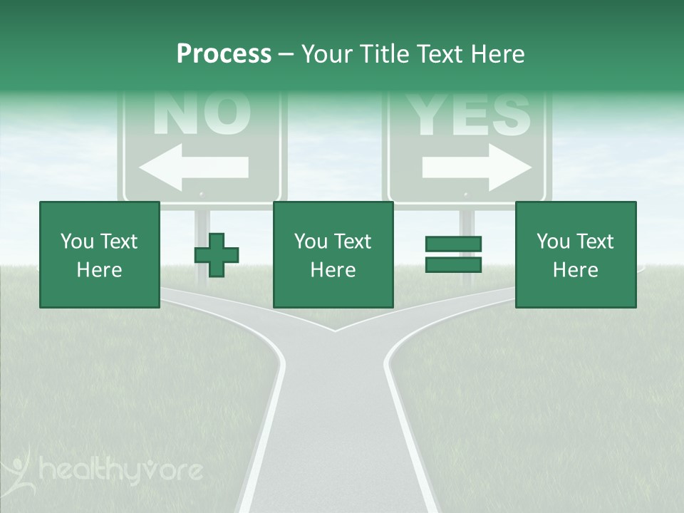 Business Choice Voting Verdict PowerPoint Template