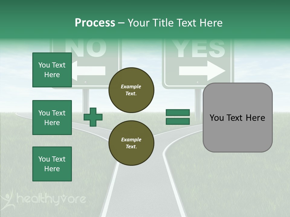 Business Choice Voting Verdict PowerPoint Template