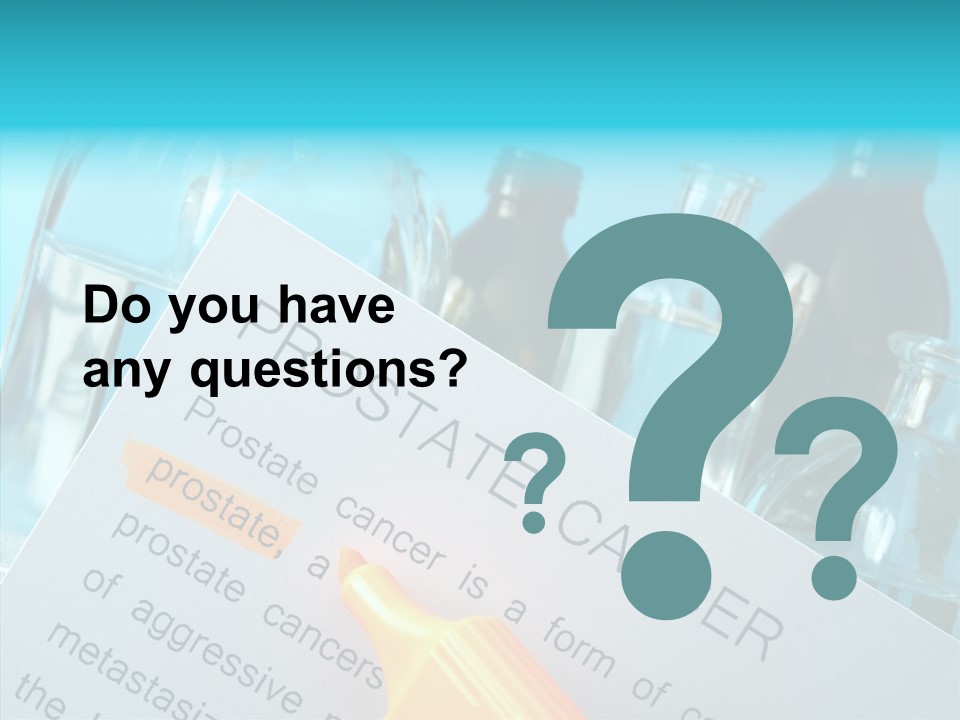 Examination Prevention Adenocarcinoma PowerPoint Template