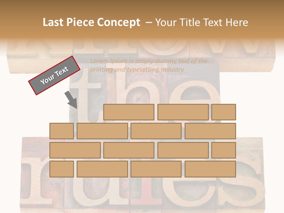 The Words Know The Rules Written In Wood Type PowerPoint Template