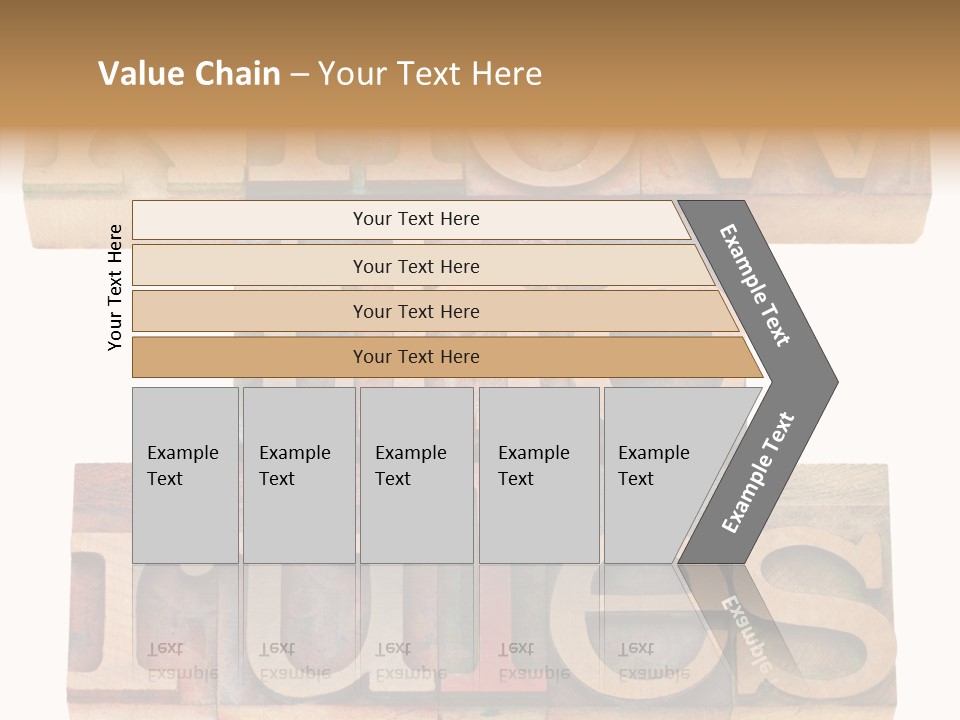 The Words Know The Rules Written In Wood Type PowerPoint Template