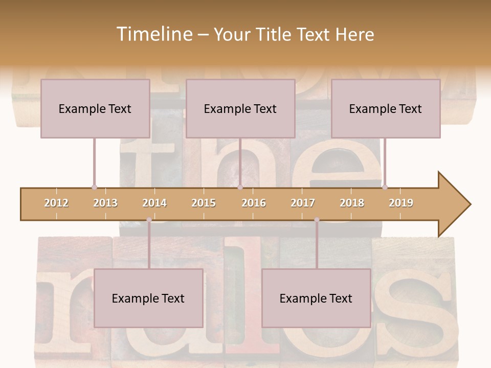 The Words Know The Rules Written In Wood Type PowerPoint Template