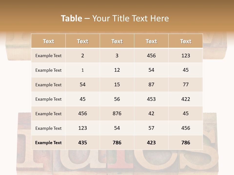 The Words Know The Rules Written In Wood Type PowerPoint Template