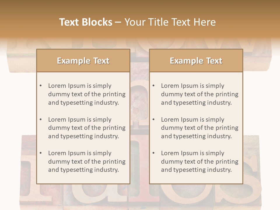 The Words Know The Rules Written In Wood Type PowerPoint Template