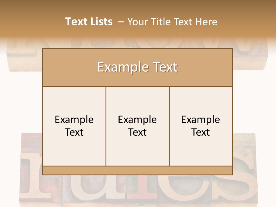 The Words Know The Rules Written In Wood Type PowerPoint Template