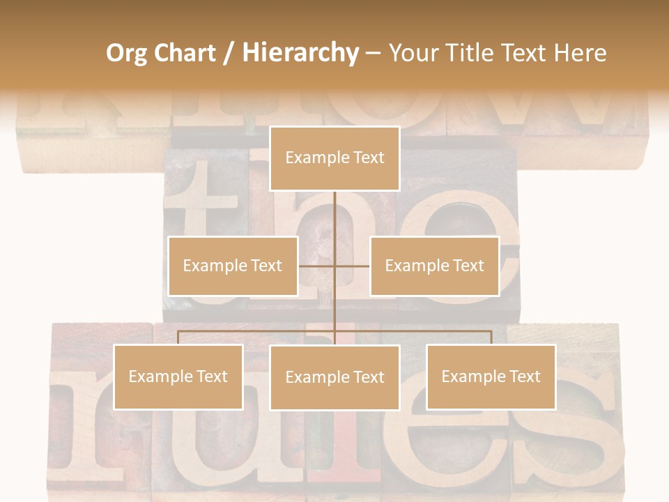The Words Know The Rules Written In Wood Type PowerPoint Template