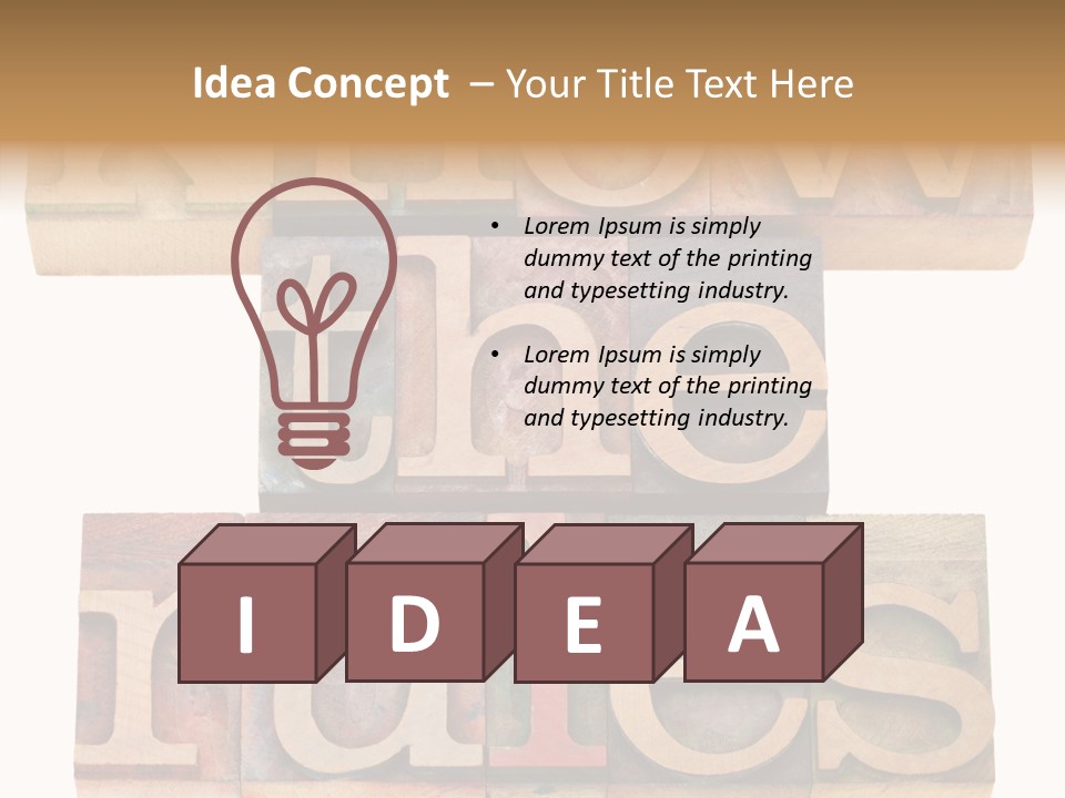 The Words Know The Rules Written In Wood Type PowerPoint Template